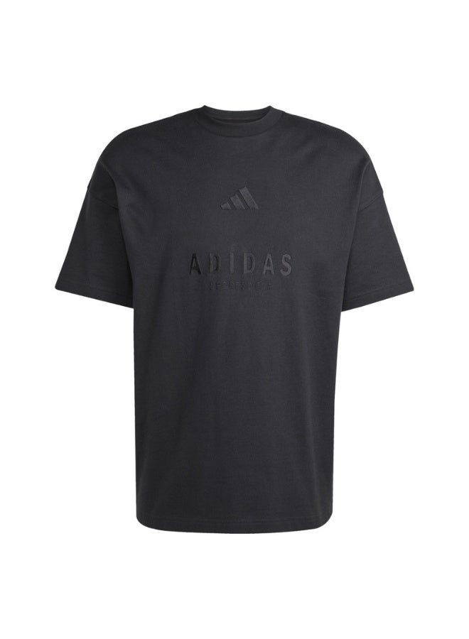 Adidas All Szn Embroidered Graphics T-Shirt - Image 1